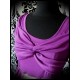 Robe prune mousseline - taille M