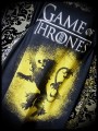 Robe Game of Thrones noir jaune détails bronze - taille S/M