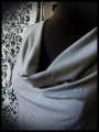 Grey draped dress - size S/M