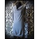 Grey draped dress - size S/M