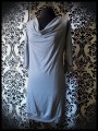 Grey draped dress - size S/M