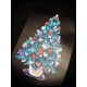 Black halter dress LED Christmas tree - size S/M