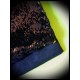 Black bag clutch gold/black reversible sequins