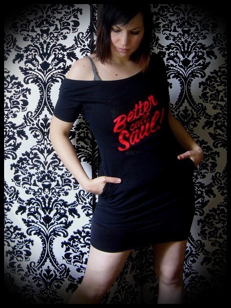 Better Call Saul black dress w/ pockets - size S/M