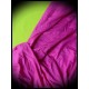 Robe longue à bretelles rose - taille M/L