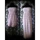 Pale pink strapless dress adjustable length - size S/M