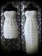 Robe bustier longueur ajustable ivoire - taille XS/S