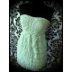 Robe bustier longueur ajustable vert d'eau - taille M/L