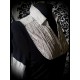 Black layered top w/ light grey shirt - size M/L