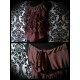 Mauve taupe loose top with open back - size M/L