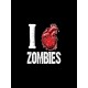 "I love zombies" Robe personnalisée - sur mesure 