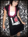 I love zombies custom dress - made to order