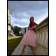 Dust pink dress light pink tulle - size XS/S