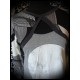 Robe grise boléro intégré noir rayé Threadless - taille S/M