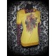 Yellow black plum top Threadless - size S/M