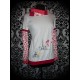Cream coral red top Threadless - size M/L