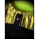 Black top yellow details - size XS/S