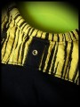 Black top yellow details - size XS/S