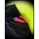 Black skinny pants w/ pockets hot pink details - size S/M