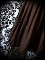 Brown/beige/rust dress floral print - size L/XL