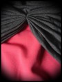 Mini jupe rose drapé gris - taille M/L