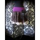 Brown plum skirt w/ black bow - size S/M