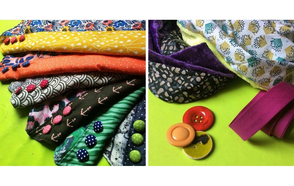 Foulards et snoods imprimés pour un automne joyeux et coloré